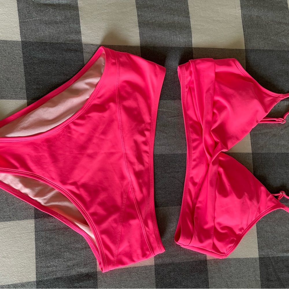 Vibrant Pink Bikini Set